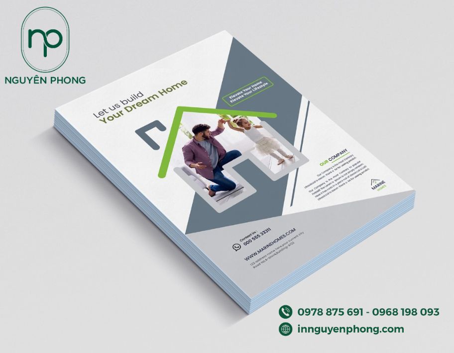 In tờ rơi bảo hiểm xã hội giá rẻ